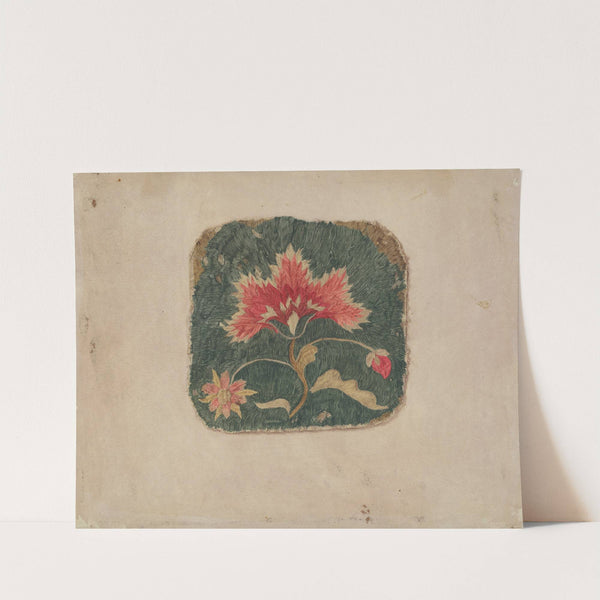 Piece of Crewel Embroidery by Phyllis Dorr