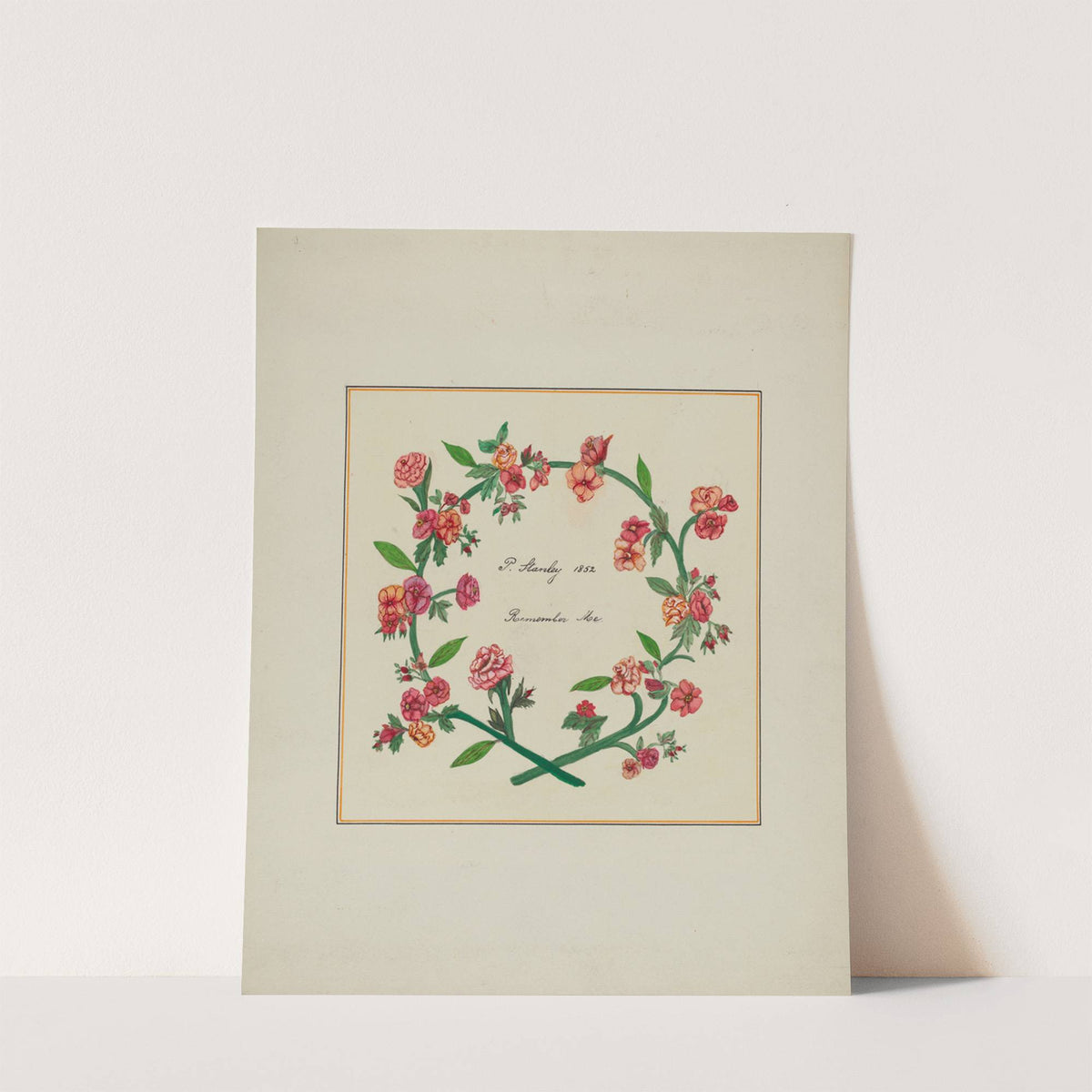 Pieced Autograph Quilt (1 Piece) by Cornelius Christoffels and Margaret Linsley