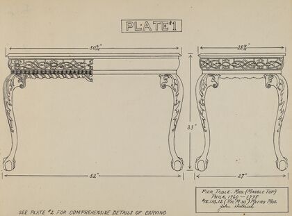 Pier Table