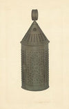 Pierced Tin Lantern