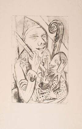 Pierrot and Mask (1920)