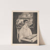 Pierrot die een boek leest (1921) by Lodewijk Schelfhout