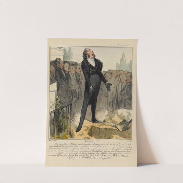 Piété filiale (1836-1838) by Honoré Daumier