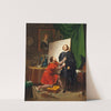 Pietro Aretino in the Studio of Tintoretto by Pierre-Nolasque Bergeret