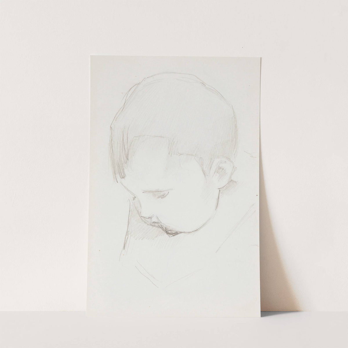 Pikkulapsen pää by Helene Schjerfbeck