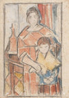 Pilar y niña (circa 1918-23)