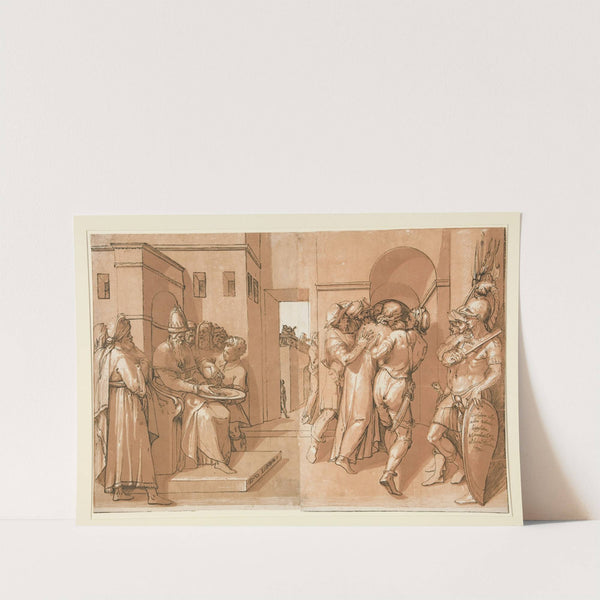 Pilate Washing His Hands by Andrea Andreani