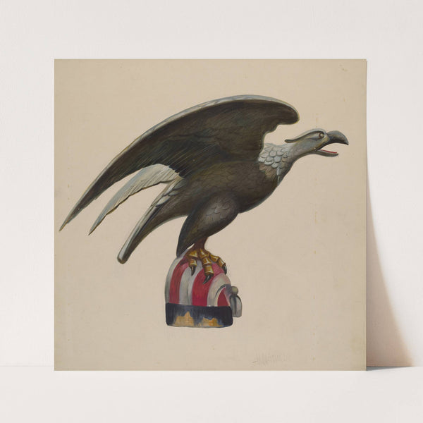 Pilot House Figure (Eagle) by Vincent McPharlin