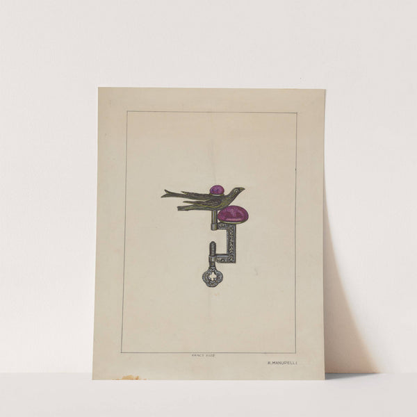 Pincushion and Thread Holder (c. 1936) by Raymond Manupelli