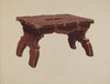 Pine Footstool