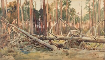 Pine forest (1888)