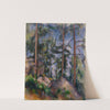 Pines and Rocks (1897) by Paul Cézanne