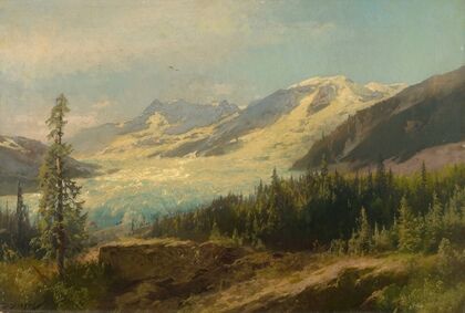 Pines in the Mountains (About 1895)