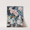 Pink Roses in a Glass Vase by Samuel John Peploe