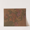 Pink Roses on Terracotta Color Ground (circa 1915) by Hannah Borger Overbeck