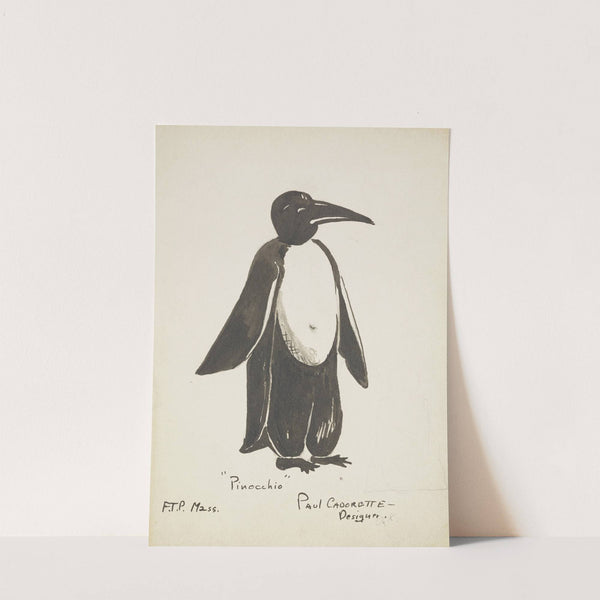 Pinocchio: Black penguin suit (1934-1943) by Paul Cadorette