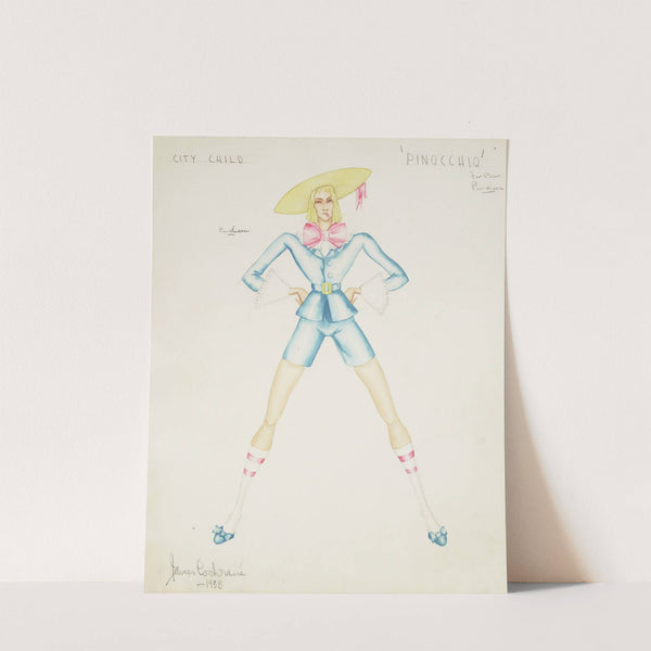 Pinocchio: City Child (1934-1943) by James Cochrane