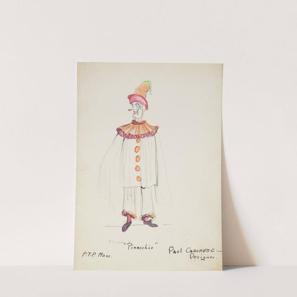 Pinocchio: Clown (1934-1943) by Paul Cadorette