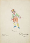 Pinocchio: Green coat, white shirt, peach pants, yellow stockings, and yellow hat (1934-1943)