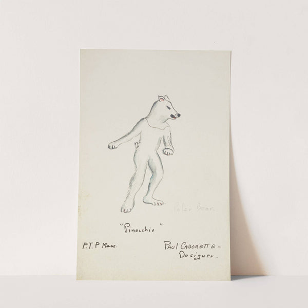 Pinocchio: Polar Bear (1934-1943) by Paul Cadorette