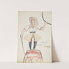 Pinocchio: White shirt, tan trousers, whip, and tan hat (1934-1943) by Paul Cadorette