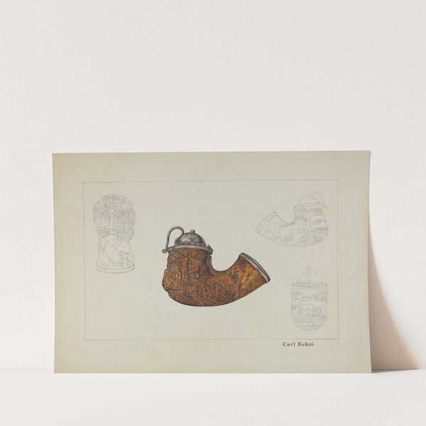Pipe Bowl by Carl Keksi