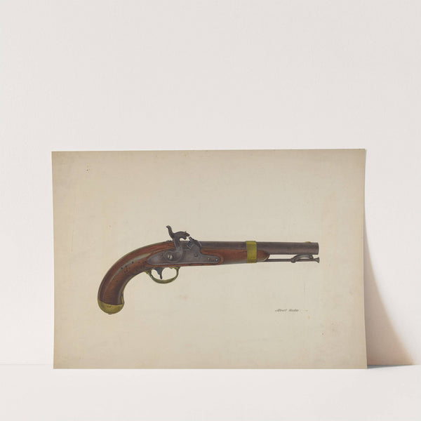 Pistol by Albert Rudin
