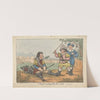 Pistol eating Fluellen&#039;s Leak - &#039;Henry V&#039; by Henry William Bunbury