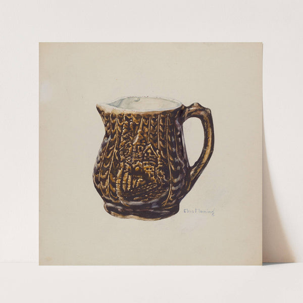 Pitcher (c. 1941) by Elmo Fleming