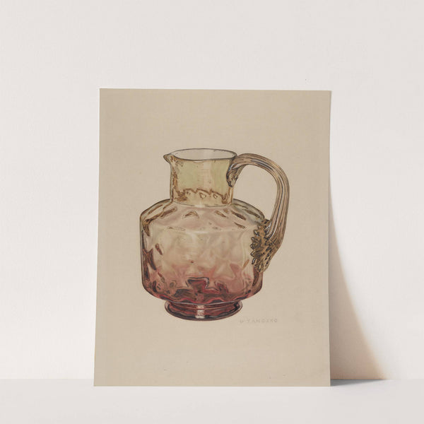 Pitcher (Amberina) by George Yanosko
