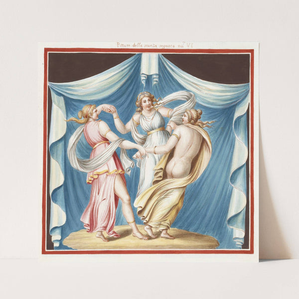 Pittura della stanza segnata nu. VI. (1783) by Pierre-Jean Mariette