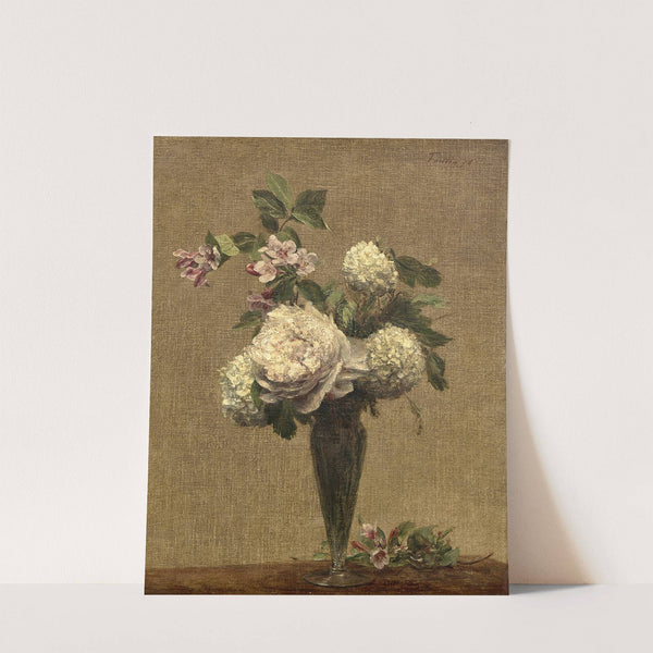 Pivoines et boules de neige (1878) by Henri Fantin-Latour