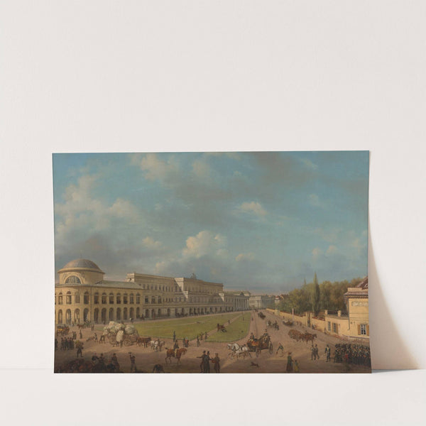 Plac Bankowy (1833) by Wincenty Kasprzycki