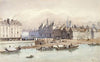 Place de Grève et l’Hôtel de Ville en 1740 (1915-1945)
