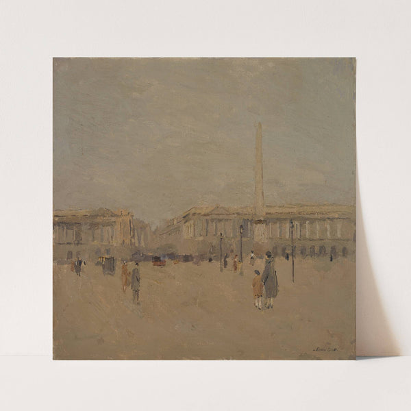 Place de la Concorde no. II by Frank Edwin Scott