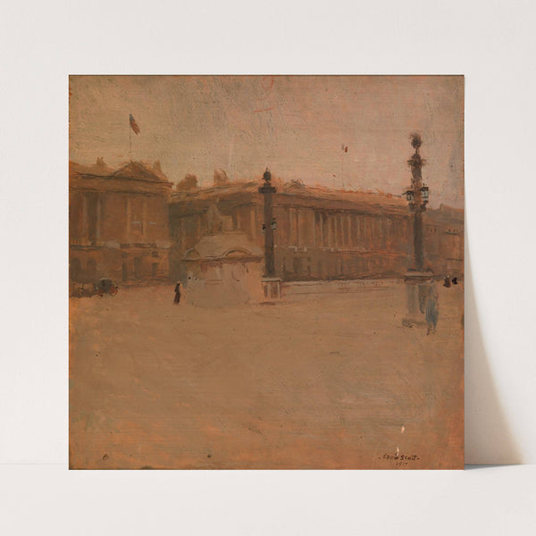 Place de la Concorde no. IV-A (ca. 1917) by Frank Edwin Scott