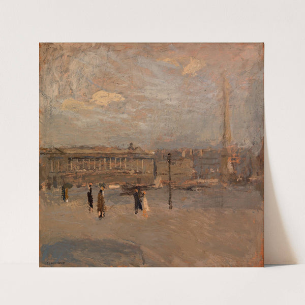 Place de la Concorde no. IV-A by Frank Edwin Scott