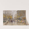 Place De La Madeleine by Eugène Galien-Laloue