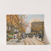 Place De La Madeleine by Eugène Galien-Laloue