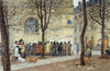 Place de Montrouge, 14ème arrondissement de Paris, 25-29 Janvier 1918