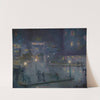 Place de Rome at Night by Theodore Earl Butler
