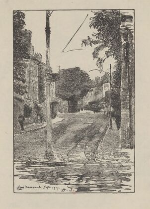 Place Denecourt (Fontainebleau) (1909)
