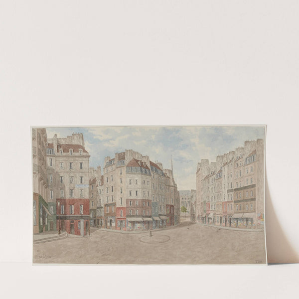 Place Maubert, 5ème arrondissement by Jules Gaildrau