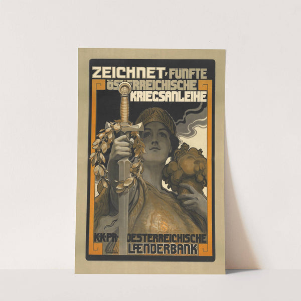 Plakat der Österreichischen Länderbank für die 5. Kriegsanleihe (1916) by J. Weiner