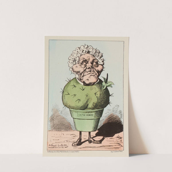 Plante grasse – M. Crémieux by Zut (Alfred Le Petit)