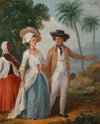 Planter And His Wife, With A Servant