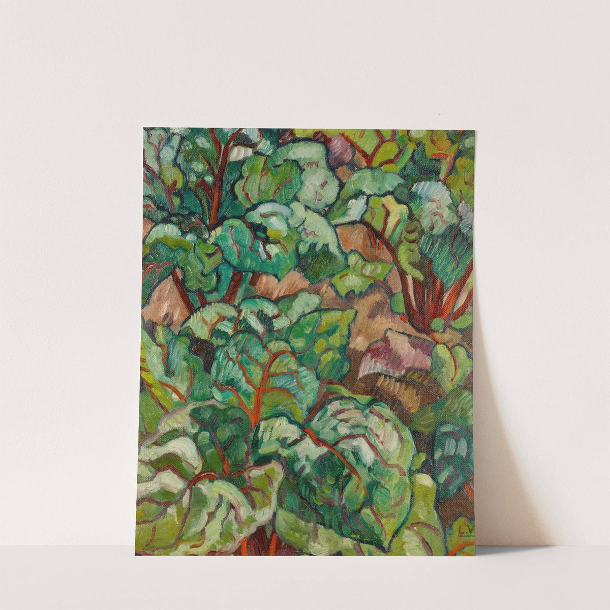 Plantes vertes by Louis Valtat