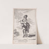 Plate 1; Bertoldo riding a donkey (1705–1715) by Giuseppe Maria Crespi