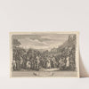Plate 11, The Idle &#039;Prentice Executed at Tyburn by William Hogarth