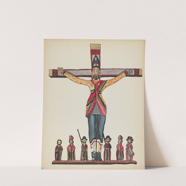 Plate 29 - Saint Acacius - From Portfolio Spanish Colonial Designs of New Mexico by American 20th Century